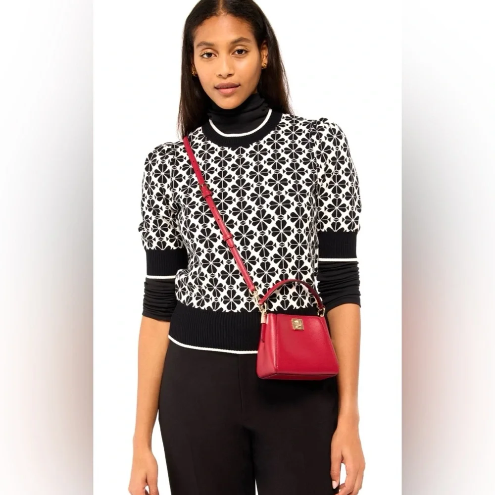 Kate Spade ♠️ Phoebe Mini Top Handle Crossbody Perfect Cherry; Like New! - Picture 2 of 8
